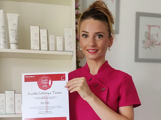 Institut de beaute Toulon Camille Esthetique Label qualite esthetique 4